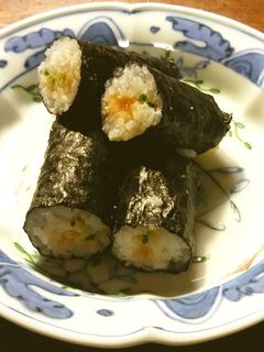 たらこの細巻き あて巻き-レシピのメイン写真