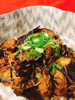 茄子の炒め物カリカリじゃこまみれ-レシピのメイン写真