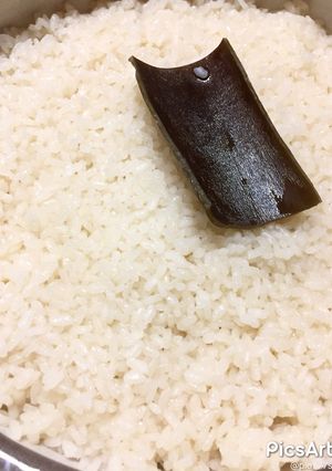 簡単!土鍋でだし炊きご飯♪-レシピのメイン写真