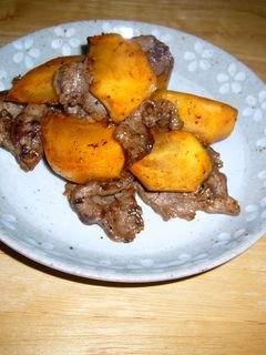 柿と牛肉のオイスターソース炒め☆-レシピのメイン写真