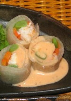 冬瓜のロールサラダ-レシピのメイン写真