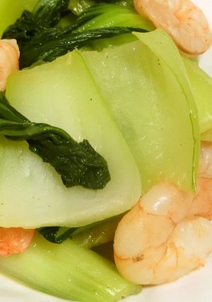 えびとチンゲン菜の中華風炒め-レシピのメイン写真