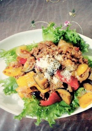 ナポリタン丼-レシピのメイン写真