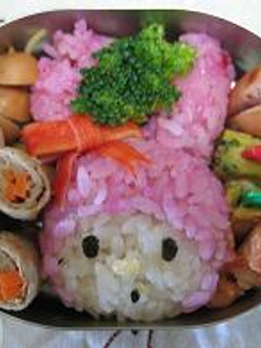 サンリオ☆マイメロディ 弁当 キャラ弁-レシピのメイン写真