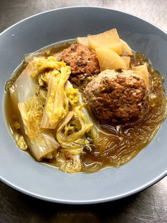 みんな大好き肉団子と白菜と大根春雨スープ-レシピのメイン写真