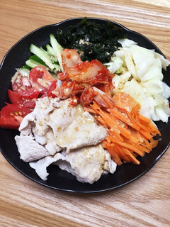 サラダうどん-レシピのメイン写真