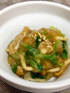 三つ葉のなめこおろし-レシピのメイン写真