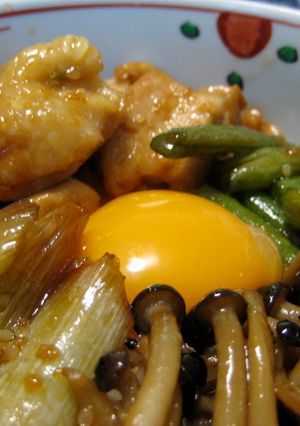 超簡単！ちょっと変わった親子丼-レシピのメイン写真