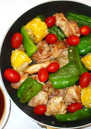 鶏もも肉とバーベキューソース♪簡単-レシピのメイン写真