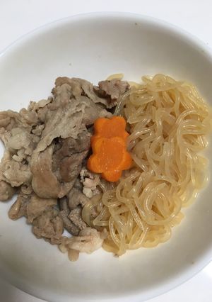 豚肉と糸こんにゃくの炒め煮-レシピのメイン写真
