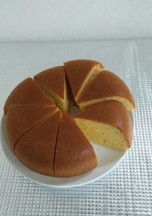 炊飯器で簡単♪甘さ控え目な蜂蜜ケーキ☆☆-レシピのメイン写真