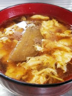 うどん汁から★ふわふわ卵スープ★-レシピのメイン写真