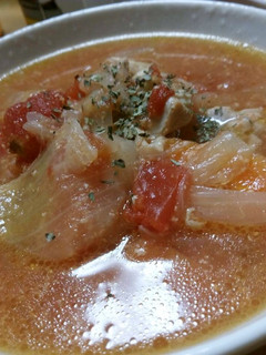 圧力鍋★キラキラとまとチキンスープ-レシピのメイン写真