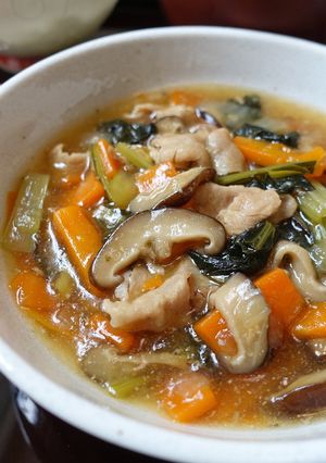 中華風☆豚肉と野菜のとろみ餡掛け-レシピのメイン写真