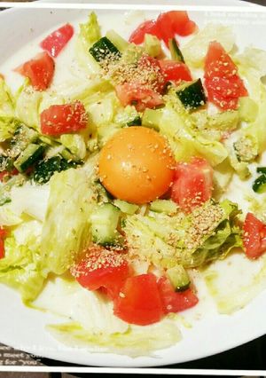 野菜たっぷりミルクスープde冷やしらー麺-レシピのメイン写真