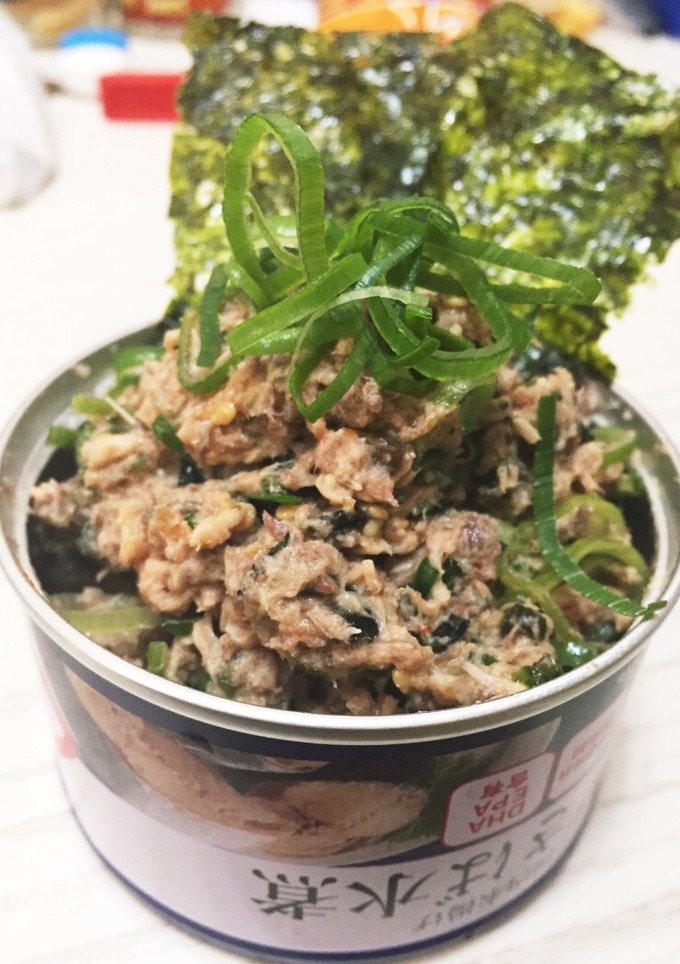 簡単！即席！おつまみ！鯖缶のなめろう！-レシピのメイン写真