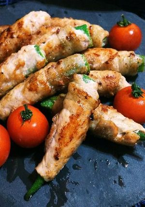 オクラの豚肉巻き-レシピのメイン写真