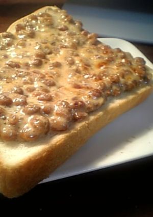 マヨ納豆のトースト-レシピのメイン写真