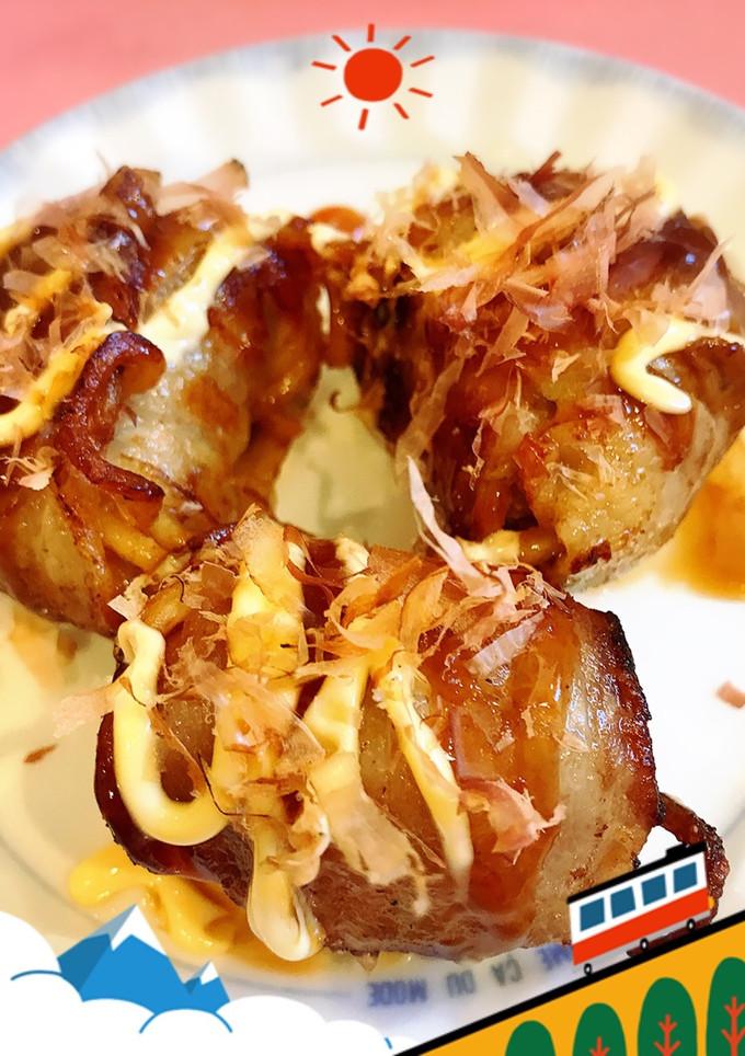 豚巻き焼きそば！-レシピのメイン写真