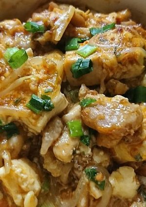 麻婆豆腐の鶏肉炒め-レシピのメイン写真