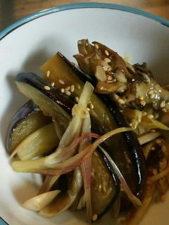 茄子と舞茸の焼き南蛮漬け-レシピのメイン写真