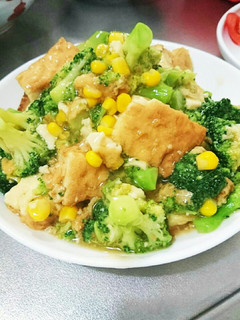 ブロッコリーと厚揚げのコーン餡掛け☆☆-レシピのメイン写真