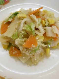 かんぴょうのごま酢あえ ★宇都宮給食-レシピのメイン写真