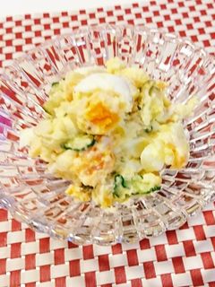 【らっきょう消費】やみつきポテトサラダ-レシピのメイン写真