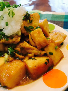 鶏むねと厚揚げのガーリック醤油おろし-レシピのメイン写真