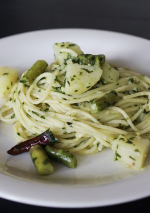 薬膳アンチエイジング！ジェノベーゼパスタ-レシピのメイン写真