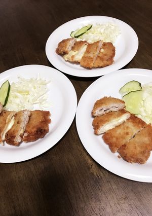 豚薄切りミルフィーユチーズカツ卵不使用-レシピのメイン写真