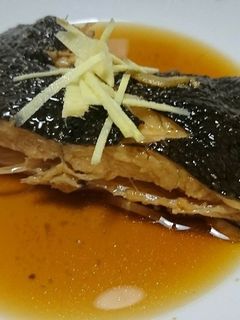 カレイの煮付け(めんつゆ)-レシピのメイン写真