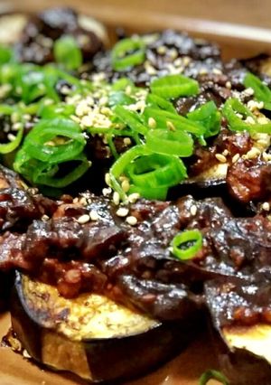 茄子肉味噌田楽-レシピのメイン写真