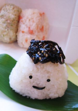 ◆ふさふさ*昆布頭のおにぎり君◆-レシピのメイン写真