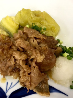 焼きなすと牛肉の甘辛ソース<やよい会>-レシピのメイン写真