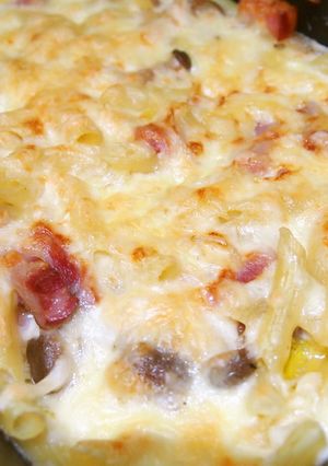 電子レンジで簡単にベシャメル！グラタン-レシピのメイン写真