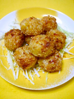 簡単!揚げない☆とろけるチーズコロッケ-レシピのメイン写真