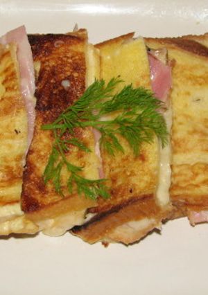 休みの朝のフレンチトースト-レシピのメイン写真