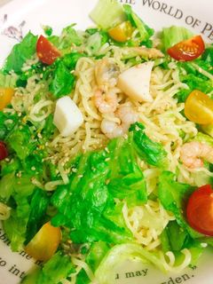 シーフードサラダ麺-レシピのメイン写真