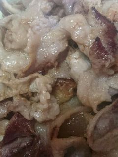 豚こまでしょうが焼き 時短-レシピのメイン写真