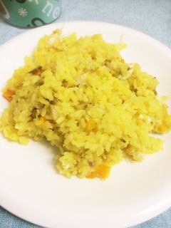 鰈のパエリア@炊飯器☆-レシピのメイン写真