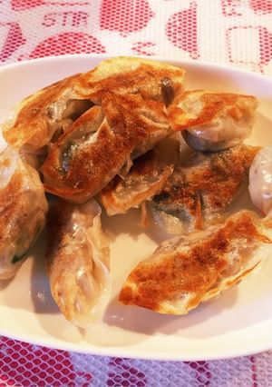 簡単ヘルシー野菜たっぷり餃子風焼春巻き♡-レシピのメイン写真