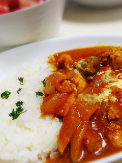 トマトジュースで簡単ルー無し本格カレー☆-レシピのメイン写真
