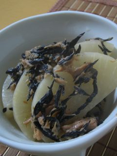 ひじき入り大根とツナの煮物-レシピのメイン写真