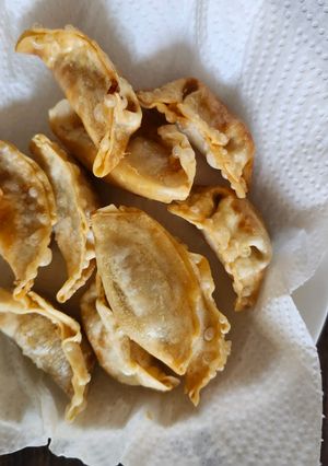 餃子の揚げたの。-レシピのメイン写真