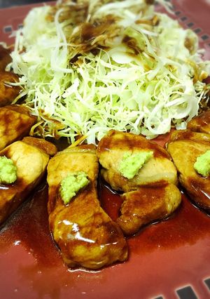 四日市トンテキわさび仕立て-レシピのメイン写真