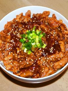 豚焼肉丼 このタレは飯泥棒です!-レシピのメイン写真