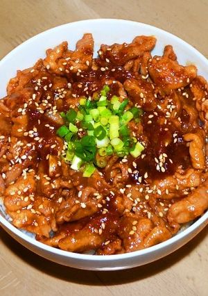 豚焼肉丼 このタレは飯泥棒です！-レシピのメイン写真