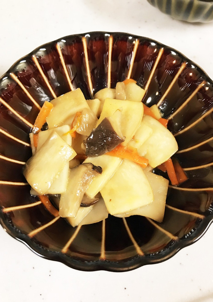 エリンギと長芋の醤油バター炒め-レシピのメイン写真