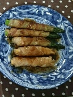 アスパラ豚肉巻き-レシピのメイン写真